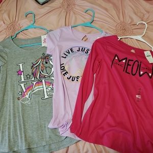 NWT girls Justice bundle size 12